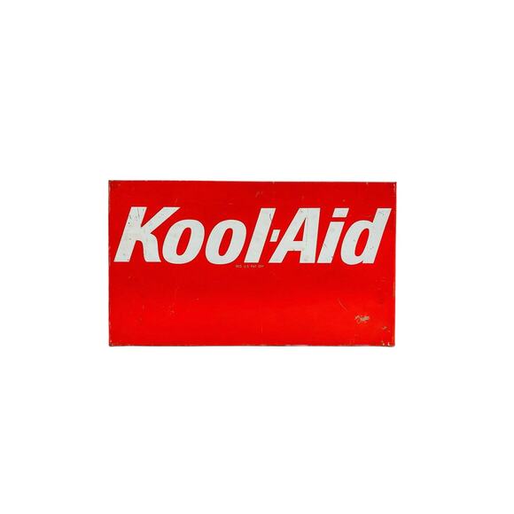 Vintage Kool-Aid Advertising Beverage Display Tin Sign - Picture 9 of 9